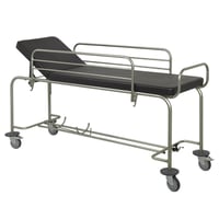Stretcher with steel frame: Ideal for patient transfer and assistance
